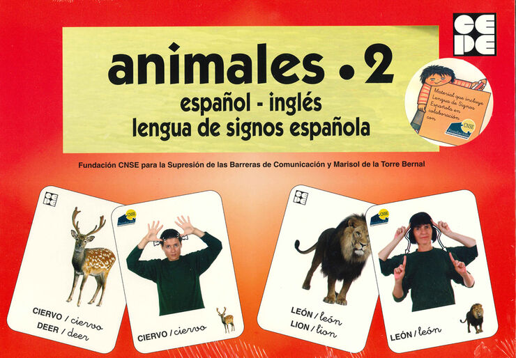 Animales 2 Esp-Ing. Lengua Signos