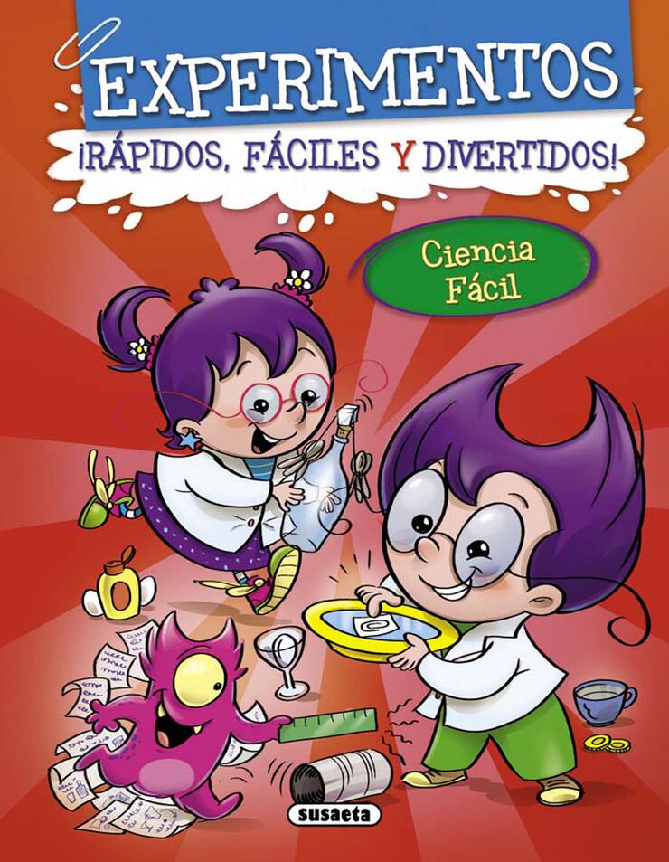 Experimentos &iexcl;r&aacute;pidos, f&aacute;ciles y divertidos!