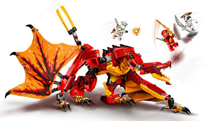 LEGO&reg; Ninjago Atac Del Drac De Foc 71753
