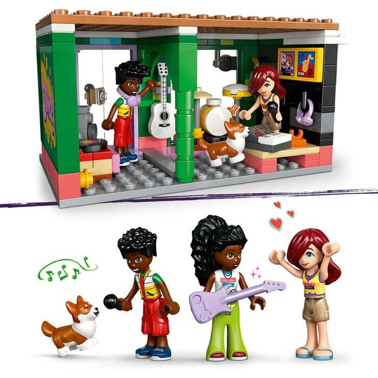 LEGO&reg; Friends Tienda de M&uacute;sica y Apartamento 42653