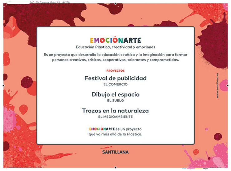 4&ordm; Prim Cuad + Fichas Emoc Rojo Ed19