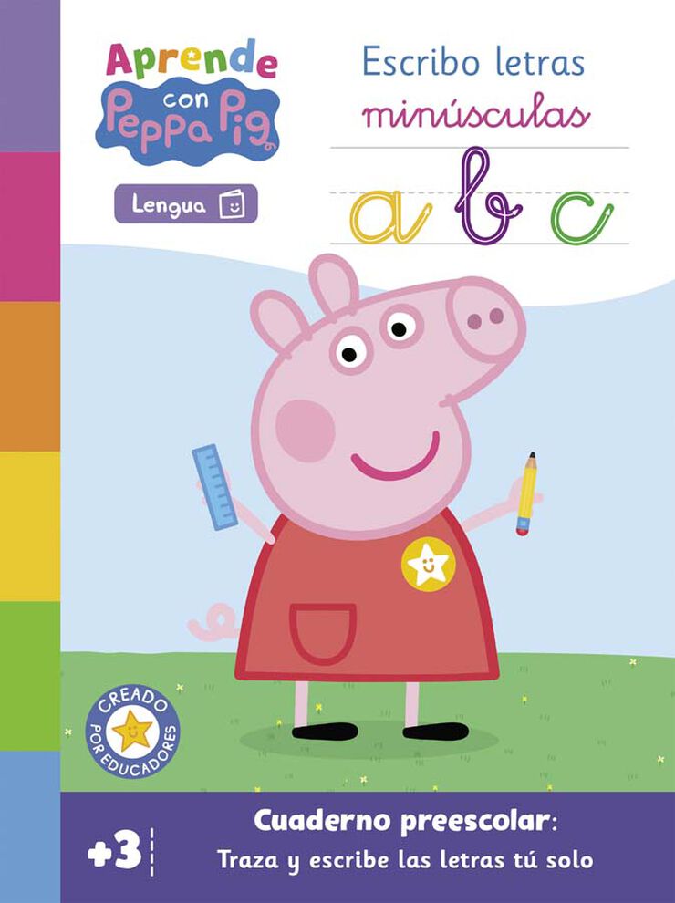 Aprende con Peppa Pig - Escribo letras min&uacute;sculas