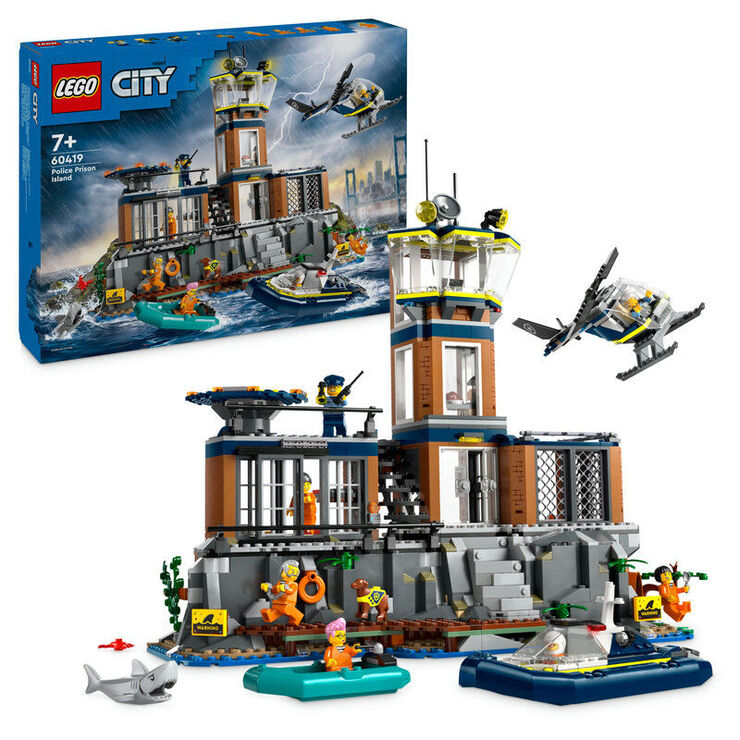 LEGO&reg; City Isla Prisi&oacute;n de la Polic&iacute;a 60419