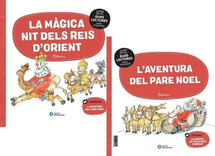 La m&agrave;gica nit dels reis d'orient i l'aventura del Pare Noel