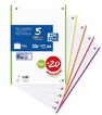 Recanvi de Paper Oxford A4 5x5mm 5 colors 120 fulls