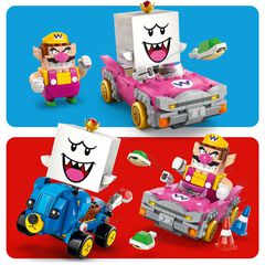 LEGO&reg; Super Mario Mario Kart&trade; &ndash; Wario y Rey Boo 72038