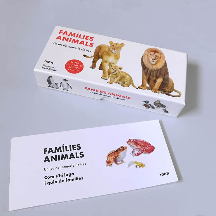 Fam&iacute;lies animals