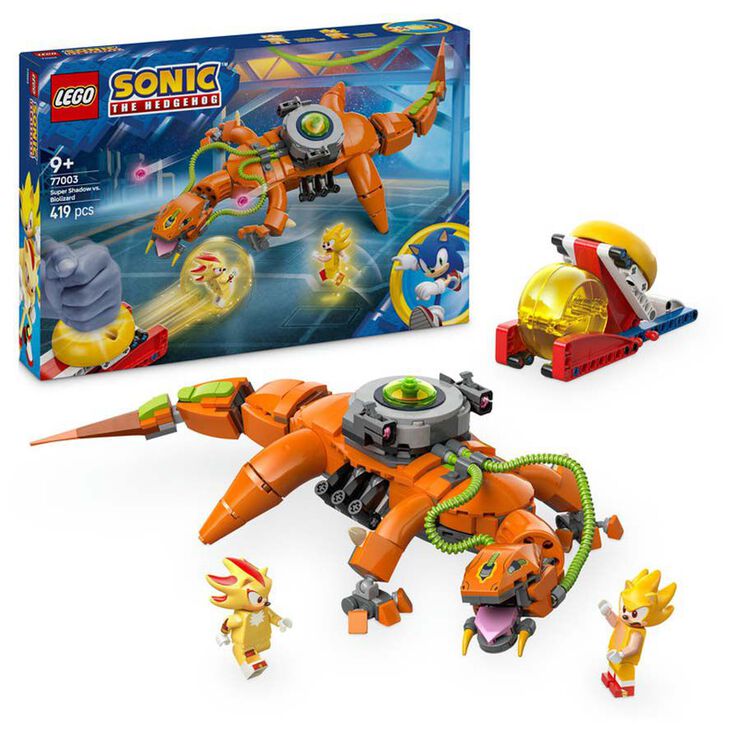 LEGO&reg; Sonic the Hedgehog&trade; Super Shadow vs. Biolizard 77003