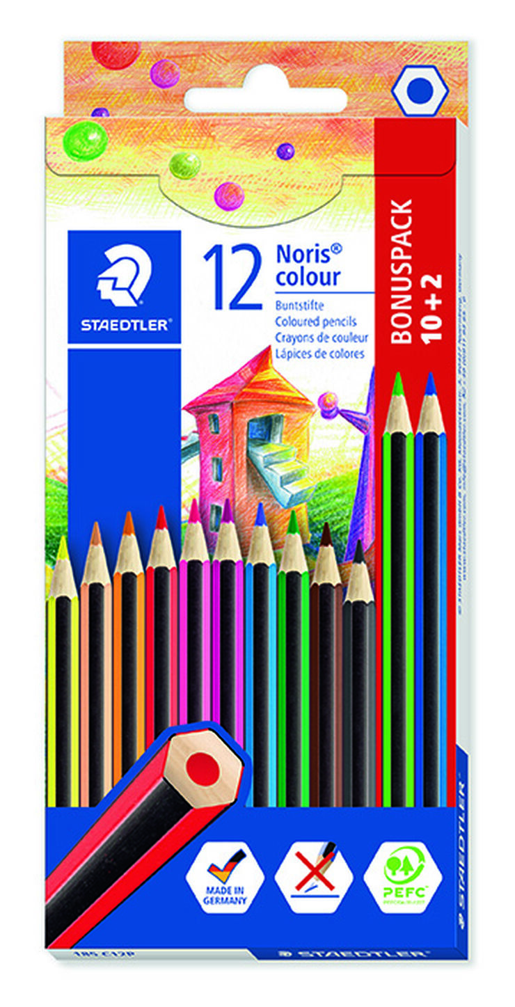 Llapis Staedtler Noris Colour 12 colors