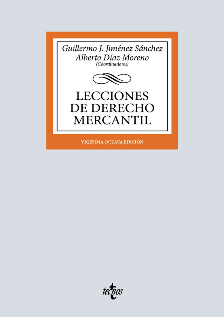 Lecciones de Derecho Mercantil