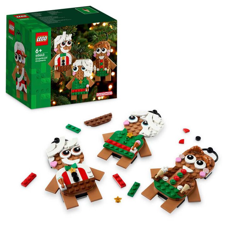 LEGO&reg; Iconic Adornos de Pan de Jengibre 40642
