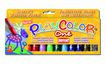 T&eacute;mpera s&oacute;lida Playcolor 10g 12 colores