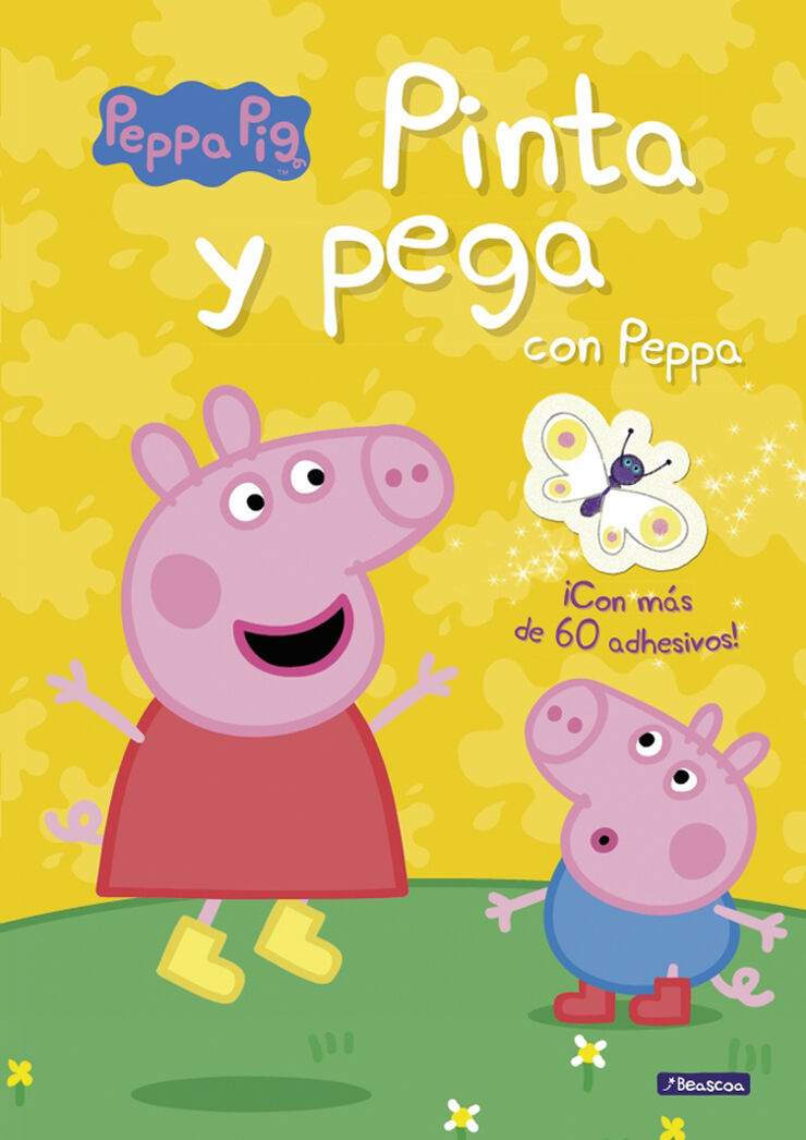 Peppa Pig. Cuaderno de actividades - Pinta y pega con Peppa