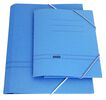 Carpeta de cart&oacute;n con gomas A5 Montichelvo azul