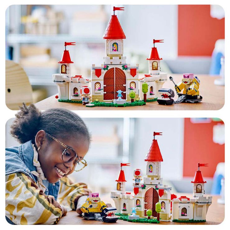 LEGO&reg; Super Mario Combat contra Roy al Castell de Peach 71435