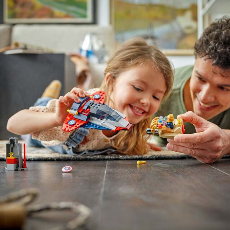 LEGO&reg; Super Heroes Capit&aacute;n Am&eacute;rica vs. Thanos 76319