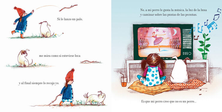 Mi perrito quiere bailar ballet