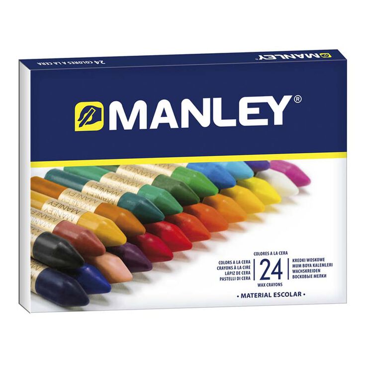 Ceras grasas Manley-124 24 colores