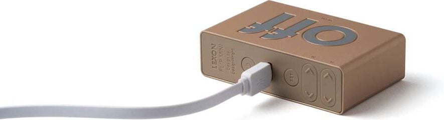 Rellotge Mini Flip Travel groc