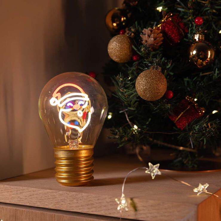 L&agrave;mpada de taula Bombeta Legami Nadal Santa Claus