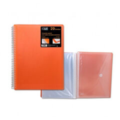 Carpeta Fundes PP Club 30 fulls taronja