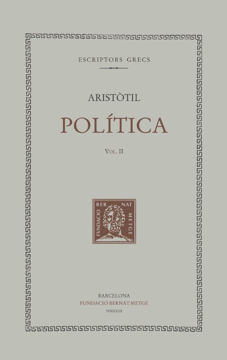 Pol&iacute;tica (vol. II)