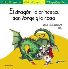 El drag&oacute;n, la princesa, Sant Jorge y la rosa