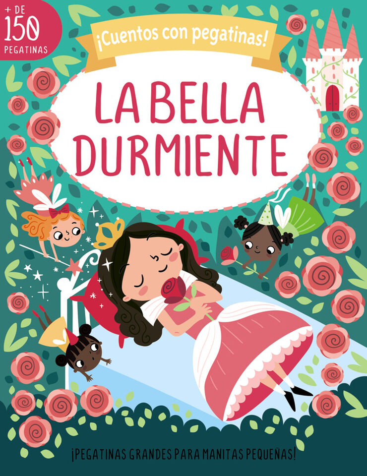 &iexcl;Cuentos con pegatinas! La bella durmiente