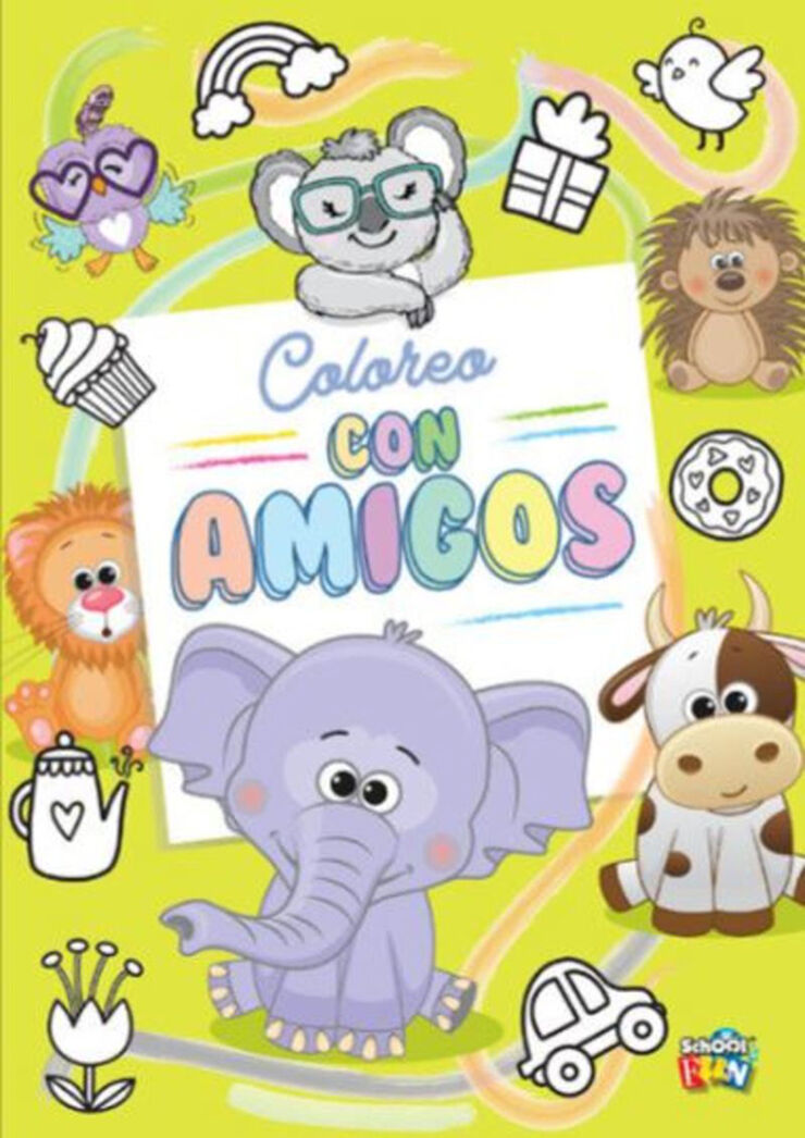 Colorea con amigos