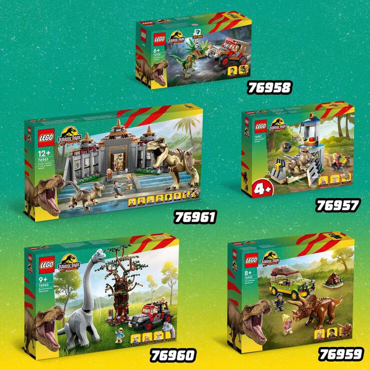 LEGO&reg; Jurassic Park Descubriment del Braquiosauri 76960