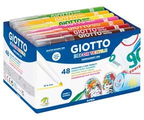 Retoladors t&egrave;xtils Giotto Decor 48u