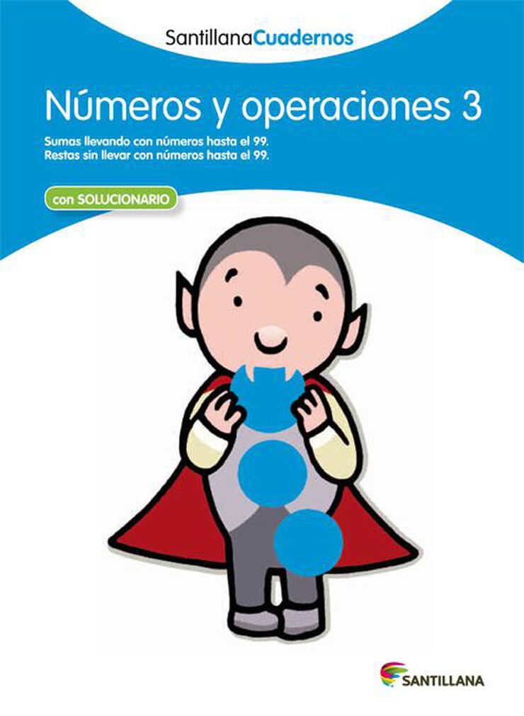 N&uacute;meros y Operaciones 03 Primaria Santillana