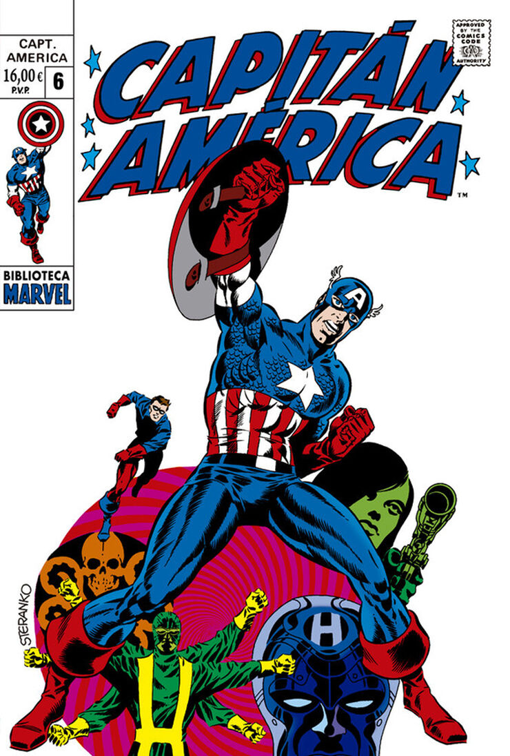Capit&aacute;n Am&eacute;rica 6. 1968-69