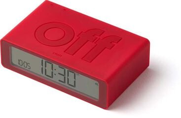 Rellotge Mini Flip Travel vermell