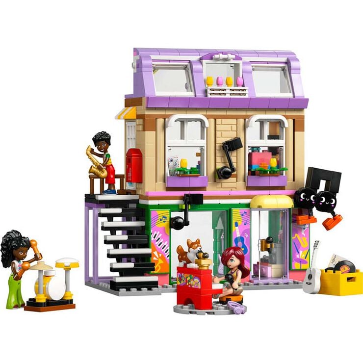LEGO&reg; Friends Tienda de M&uacute;sica y Apartamento 42653