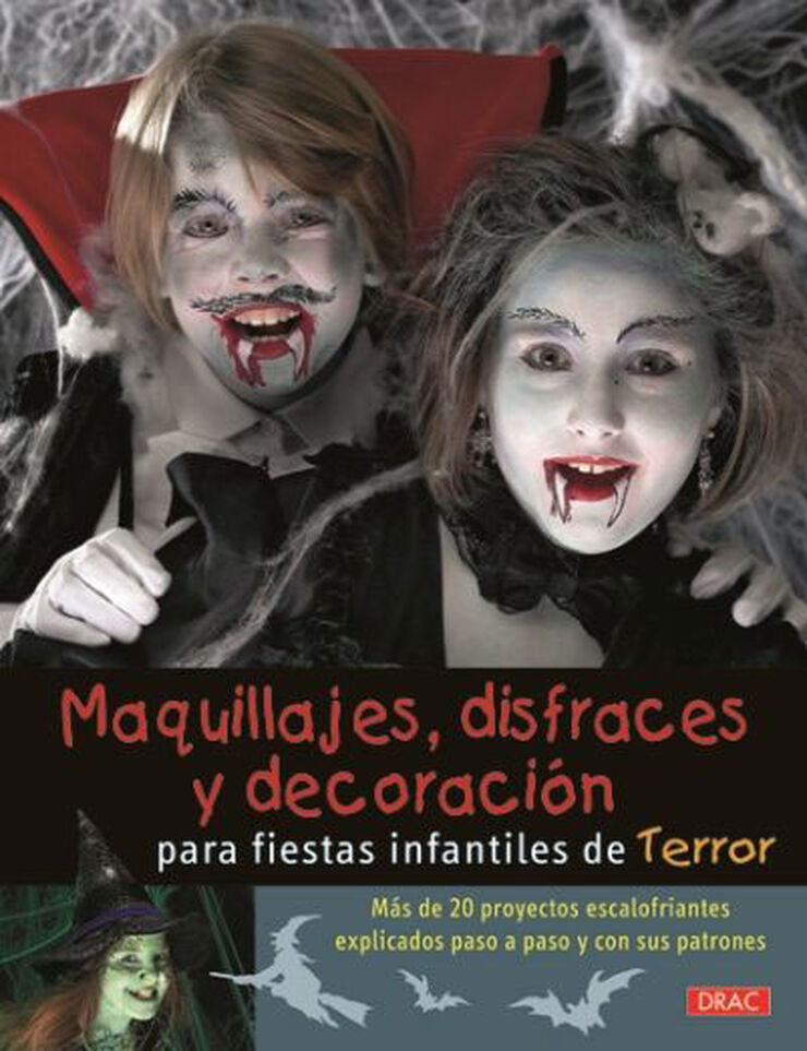 Maquillajes, disfraces y decoraci&oacute;n para fiestas infantiles de terror