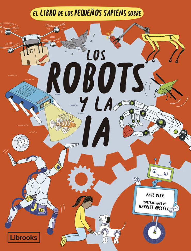 El libro de los peque&ntilde;os sapiens sobre los robots y la IA