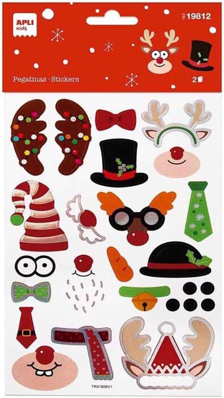 Stickers Apli Nadal Construcci&oacute; Ren