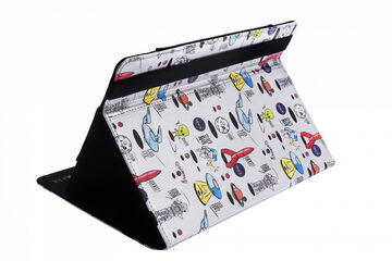 Funda Silver HT Tablet 10,1 Space