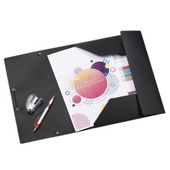 Carpeta gomes 3 solapes Foli PP negre