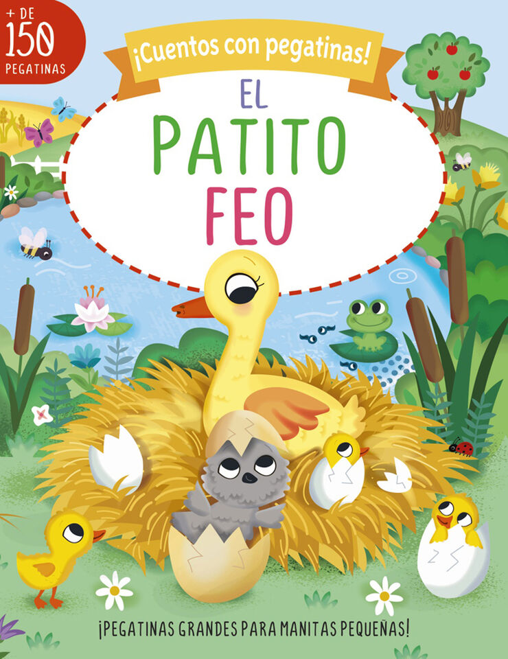 &iexcl;Cuentos con pegatinas! El patito feo