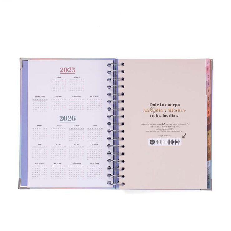 Agenda 18 mesos Mr. Wonderful Office sem/vista cas 2025-26 Viviendo con estilo