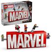 LEGO&reg; Super Heroes Logotipo MARVEL y Minifiguras 76313