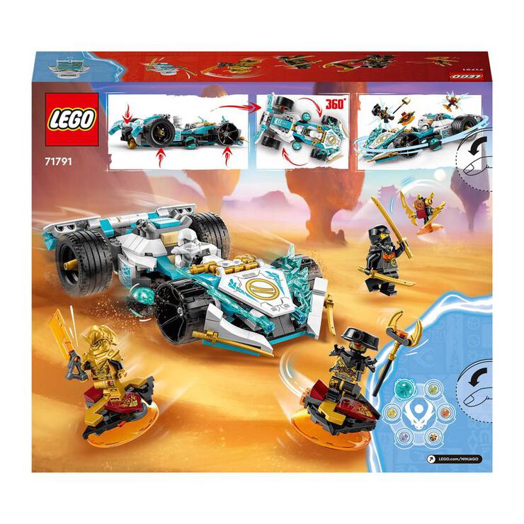 LEGO&reg; NINJAGO Coche de Carreras del Drag&oacute;n de Zane Power Spinjitzu 71791