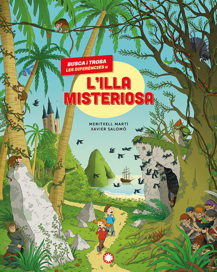 Busca i troba les difer&egrave;ncies a l'illa misteriosa