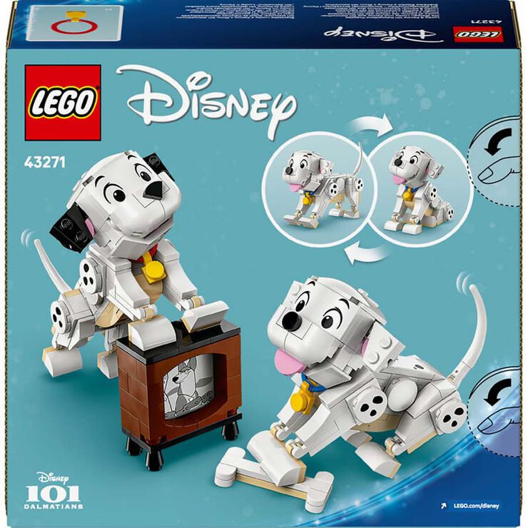 LEGO&reg; Disney&trade; Lucky y Penny: Cachorros de 101 D&aacute;lmatas 43271