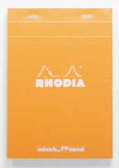 Bloc Rhodia Dots A5 80 hojasNaranja