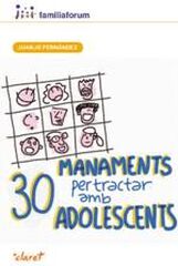 30 manaments per tractar amb adolescents