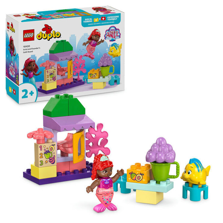 LEGO&reg; DUPLO Disney Cafeter&iacute;a de Ariel y Flounder 10420