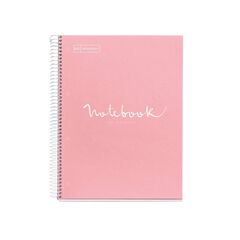 Cuaderno Miquelrius Emotions A4 Tapa Dura 80 hojas 90gr rosa